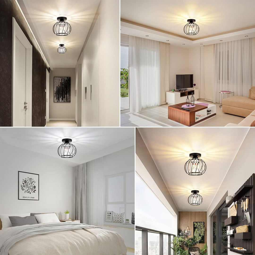 Glass Ceiling Light | Skanto