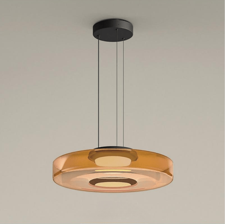Skanto | Modern Glass Pendant Lamp in Bauhaus Style - AuroraSphere