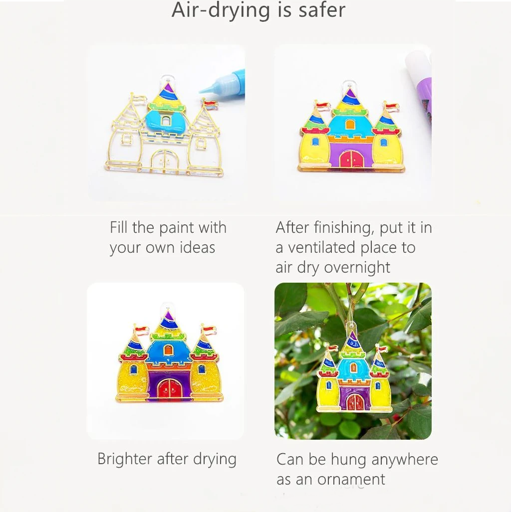 Skanto | DIY Juleglass Utdannende Malingsett