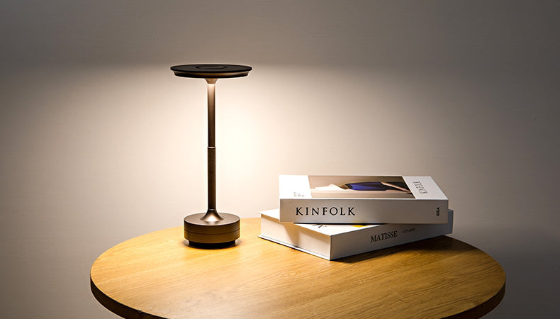 ClarityGlow Luxury Edition | Trådlamp LED Bordlampe | Skanto