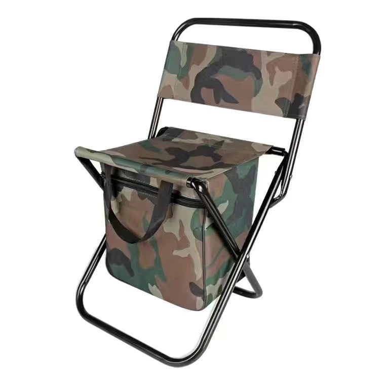 Moderne industrielle rektangulære Oxford-stoff stålpipe sammenleggbare camping stol ryggstøtte uten armer for hage og utendørs terrasse | Skanto