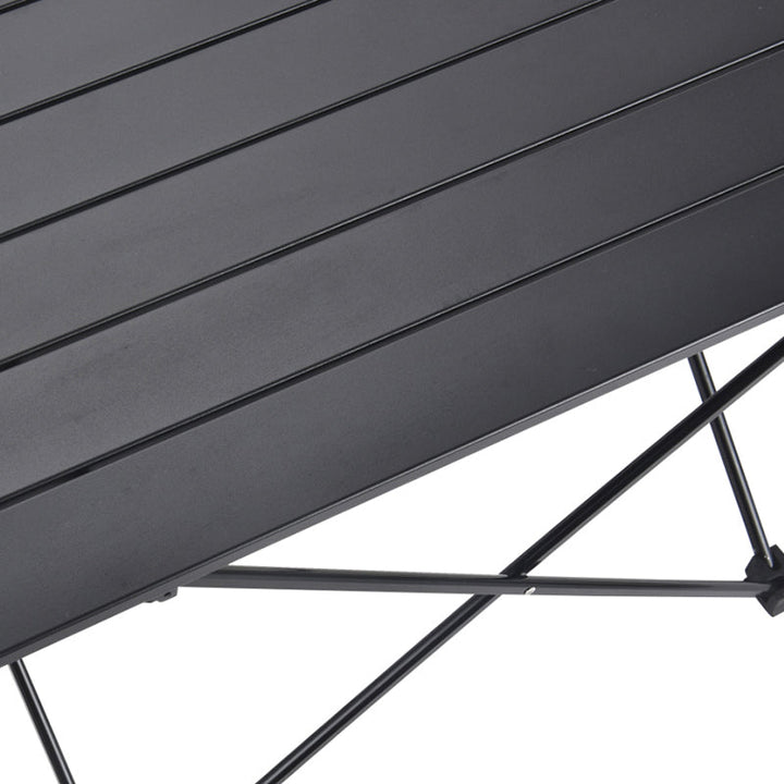 Moderne Minimalistiske Karbon Stål Aluminium Sammenleggbart Firkantet Sidebord For Utendørs | Skanto