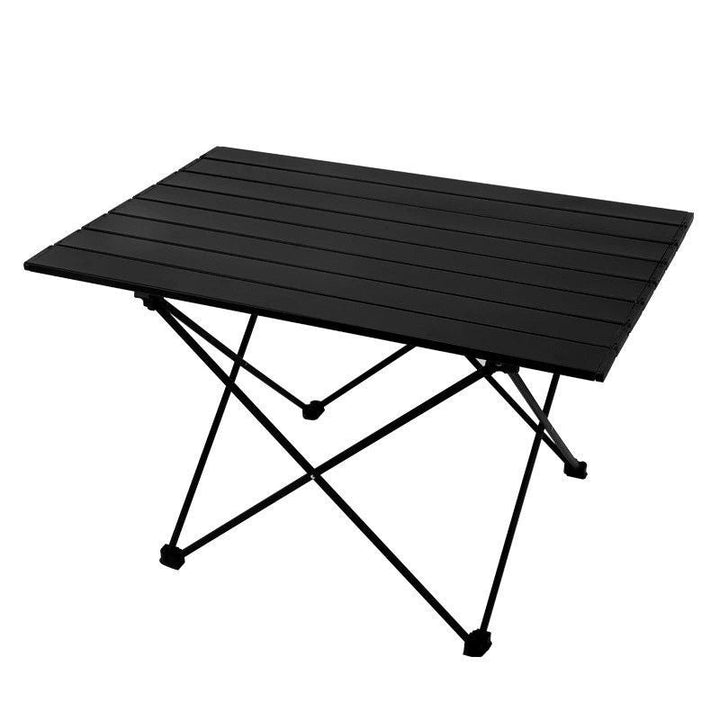 Moderne Minimalistiske Karbon Stål Aluminium Sammenleggbart Firkantet Sidebord For Utendørs | Skanto