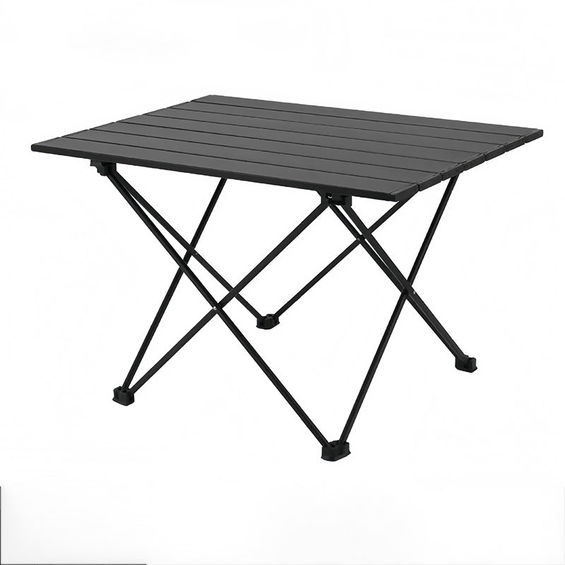 Moderne Minimalistiske Karbon Stål Aluminium Sammenleggbart Firkantet Sidebord For Utendørs | Skanto