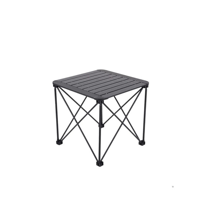 Moderne Enkelhet Firkantet Rektangel Aluminium Jern Utendørs Sammenleggbar Camping Kaffebord 1-Nivå For Hage | Skanto