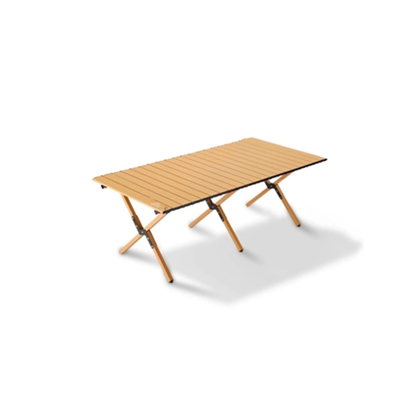 Moderne Minimalistisk Rektangel Karbonstål Utendørs Sammenleggbar Camping Kaffe Bord 1-Nivå For Hage | Skanto
