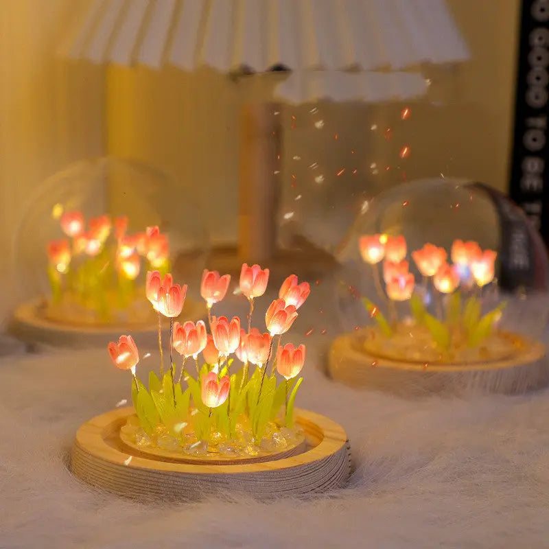 Skanto | DIY Glass Tulip Globe Lamp