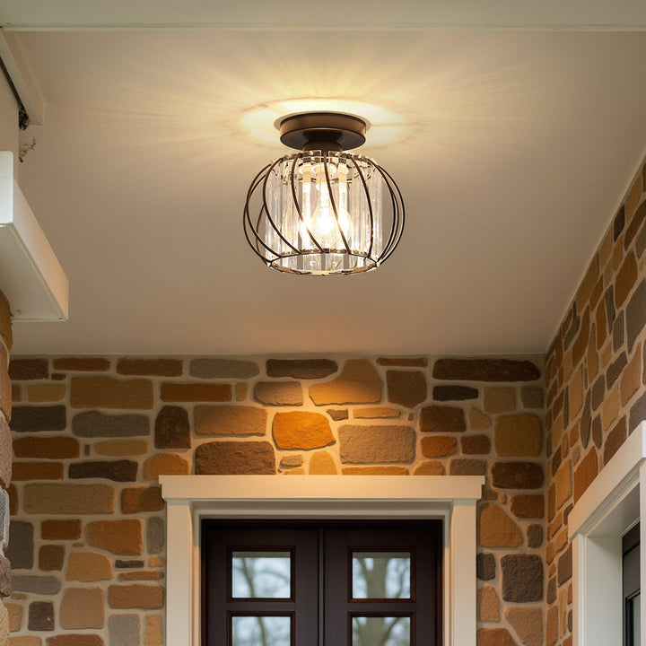 Glass Ceiling Light | Skanto