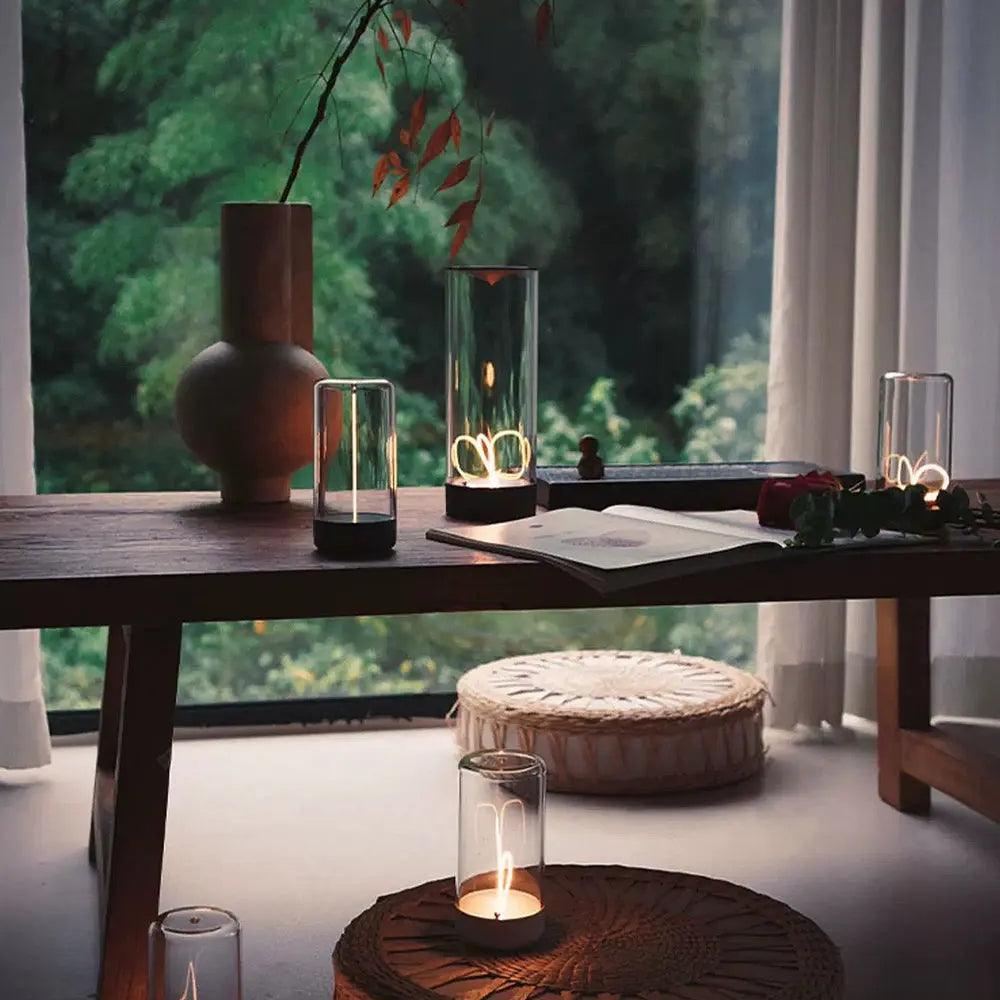 Skanto | PureGlow - Moderne Bordlampe med Enkel Eleganse
