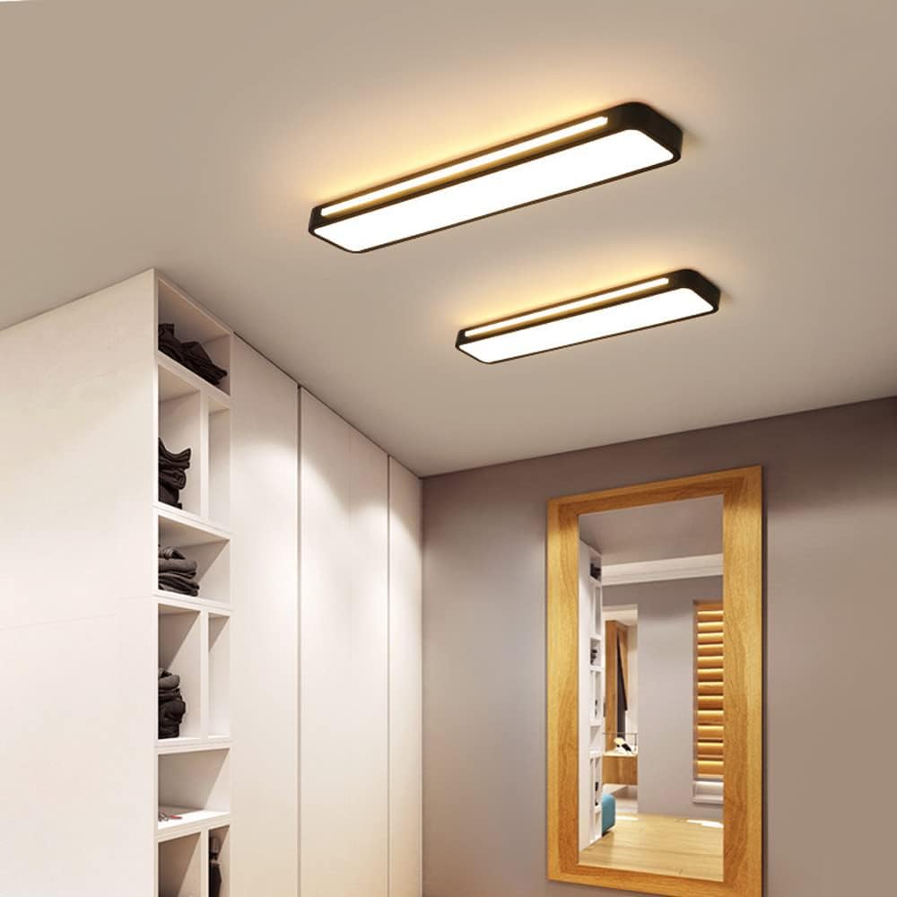 Nordiske minimalistiske lange LED-Deckenleuchte