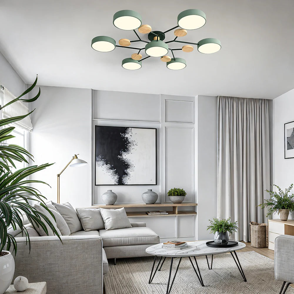 Skanto | Taklampe Modern LED Flush Mount Chandelier