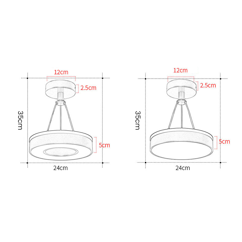 Skanto | Slank Moderne Metall LED Pendel Taklamper