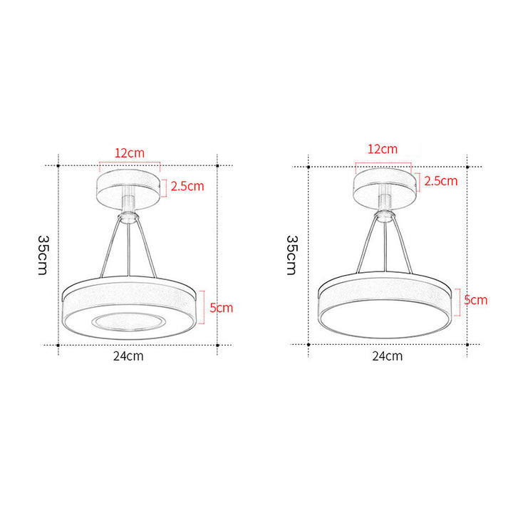 Skanto | Slank Moderne Metall LED Pendel Taklamper