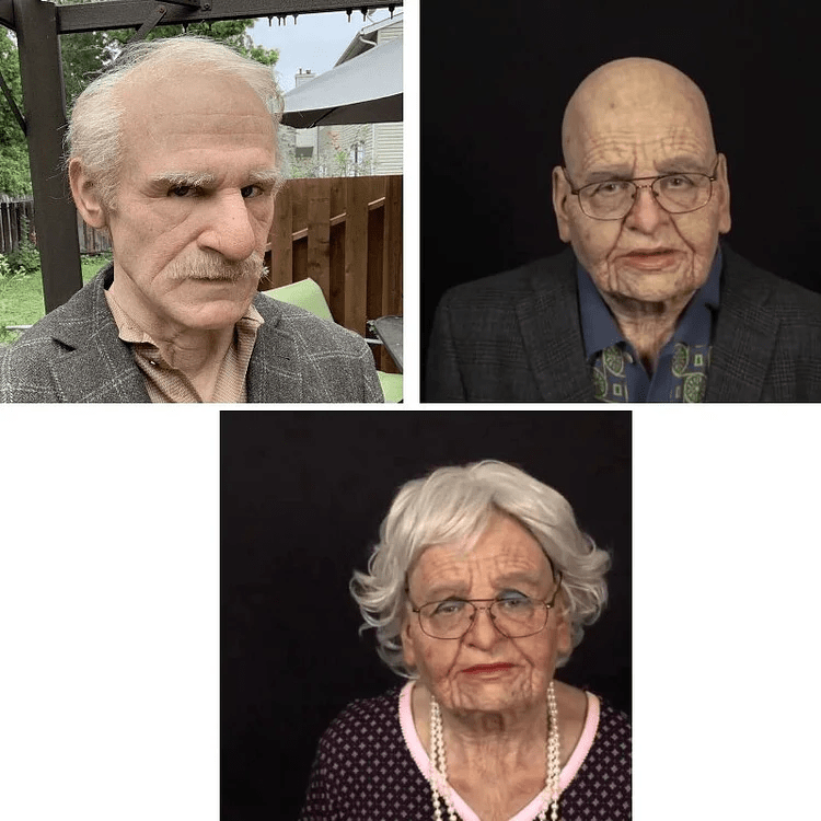 Older Me Halloween Maske | Skanto