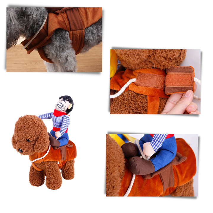 Cowboy hundekostyme