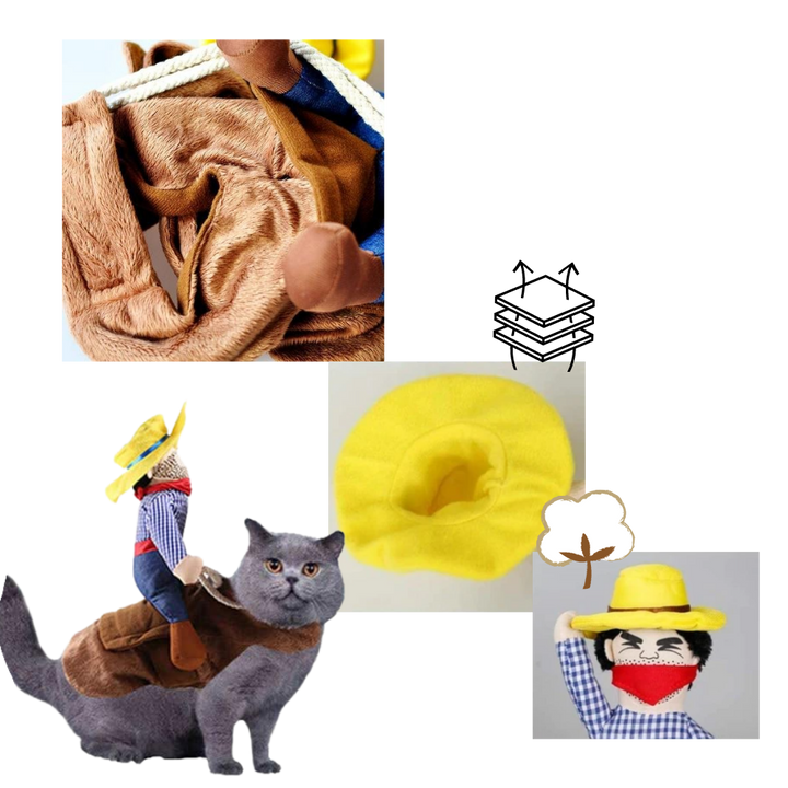 Cowboy hundekostyme