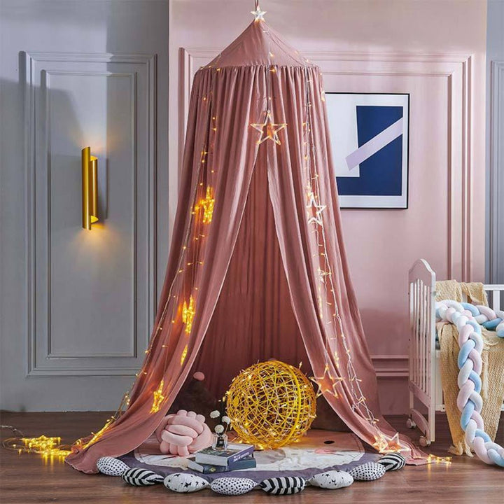 Skanto | Elegant polyester markise for et rolig barnerom