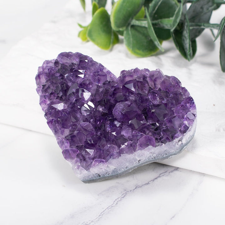 Skanto | Amethyst Kluster Hjerte