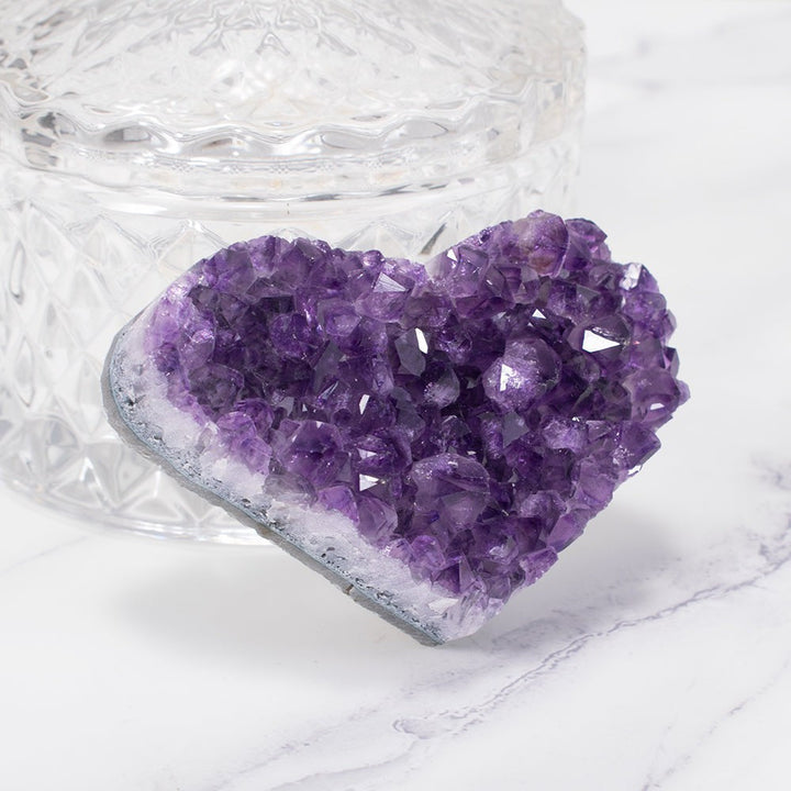 Skanto | Amethyst Kluster Hjerte