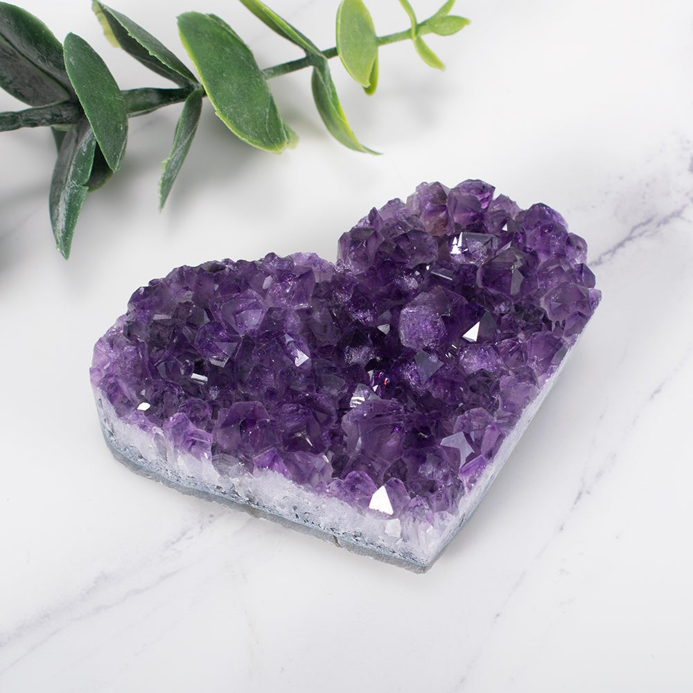 Skanto | Amethyst Kluster Hjerte