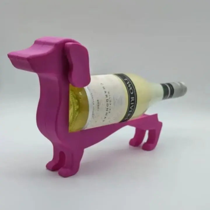 Dachshund vinflaskeholder – Unik, dekorativ vinholder