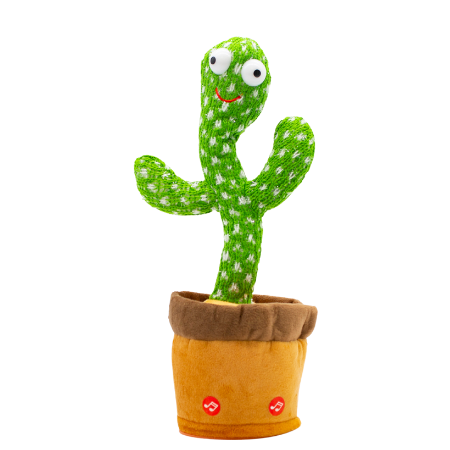 Dancing Cactus | Interactive Dancing Cactus Plush Toy | Skanto