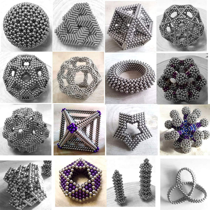 Decompressjonsmagisk kube magnetball