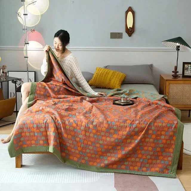 Skanto | Otis Stilfull Koselig Fleece – Myk, Varm, Dekorativ Kaste