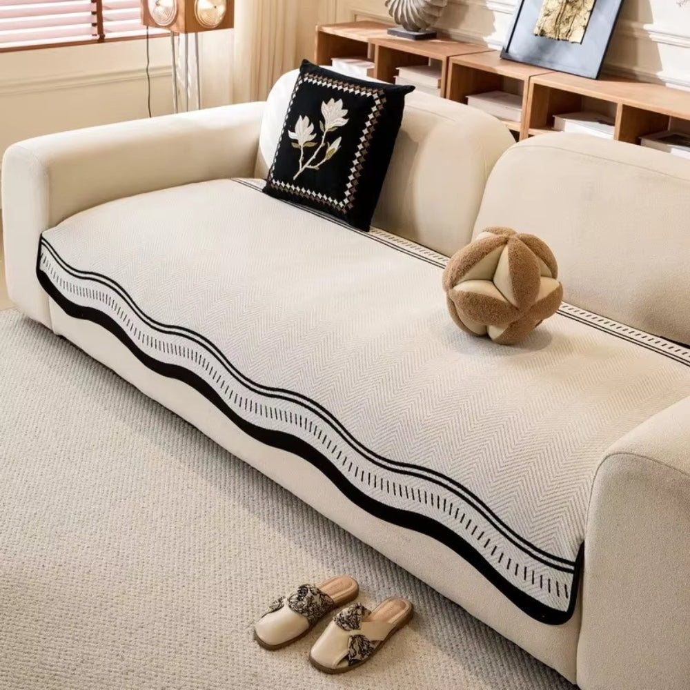 Skanto | Modern Wave Anti-Slip Sofapute