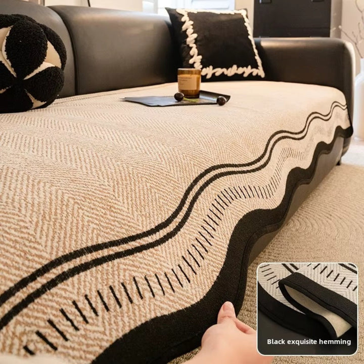 Skanto | Modern Wave Anti-Slip Sofapute