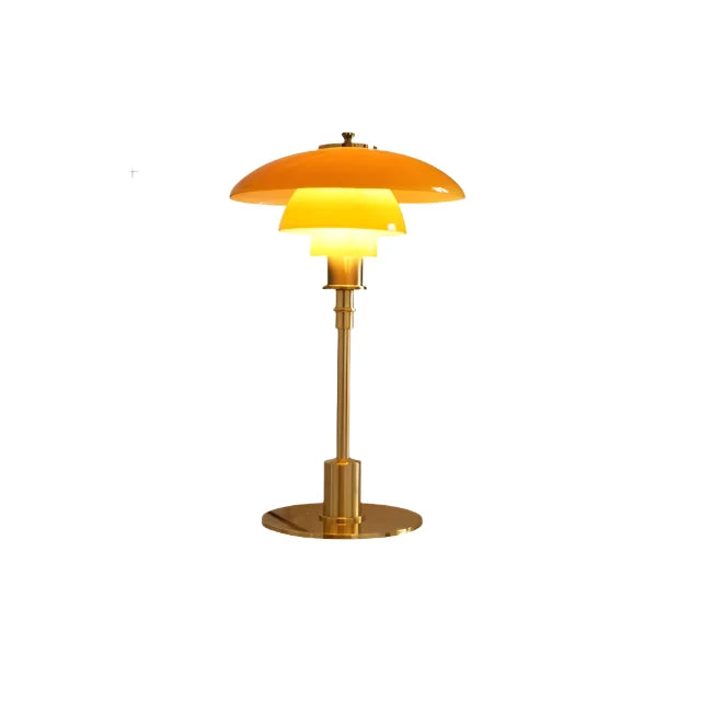 Nordisk skrivebordslampe laget av glass – Minimalistisk LED skrivebelysning, moderne og elegant, ideell for kontor og stue | Skanto