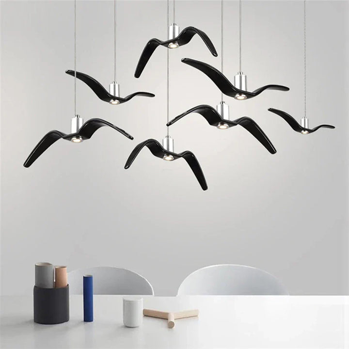 Moderne Designer Fugl Lys – Kreativ Pendellampe for Stue eller Spiserom | Skanto