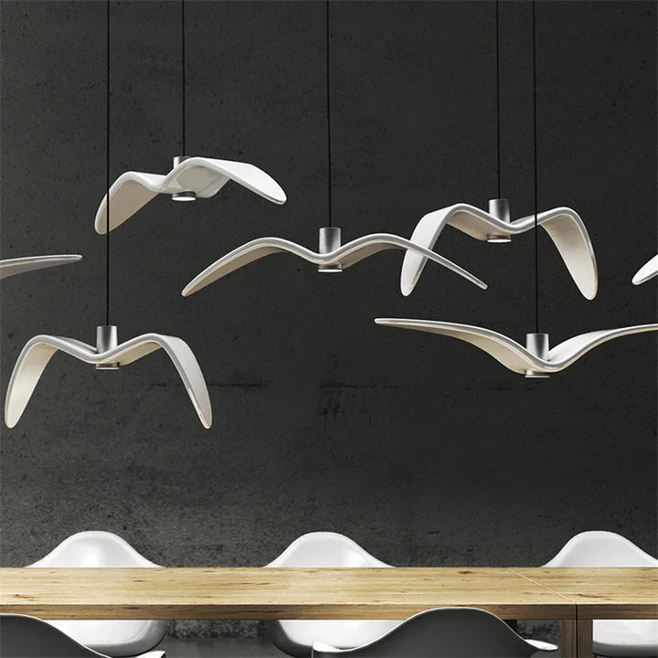 Moderne Designer Fugl Lys – Kreativ Pendellampe for Stue eller Spiserom | Skanto