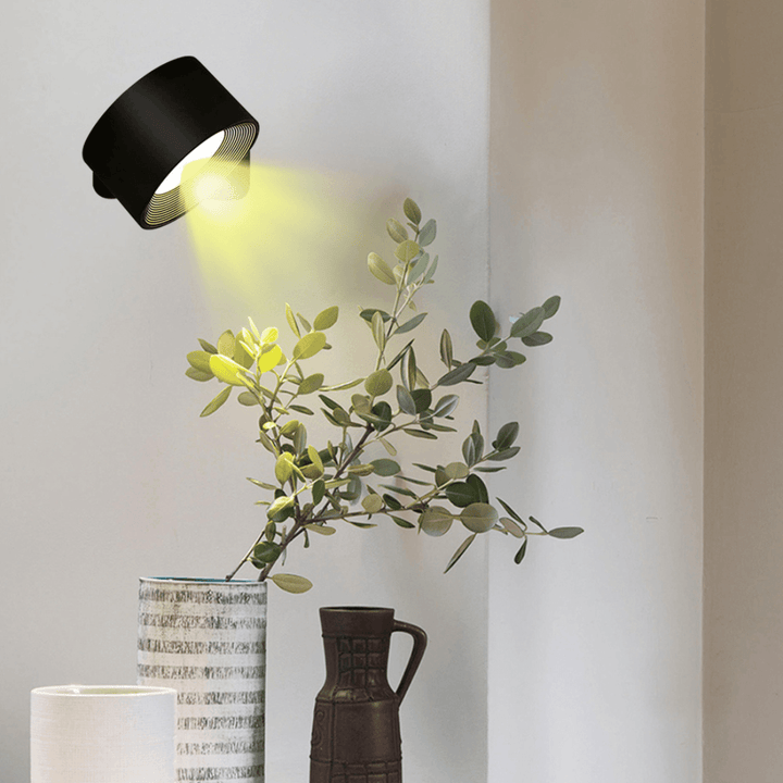 Skanto | 360° trådløs oppladbar vegglampe | Allsidig LED-belysningsløsning