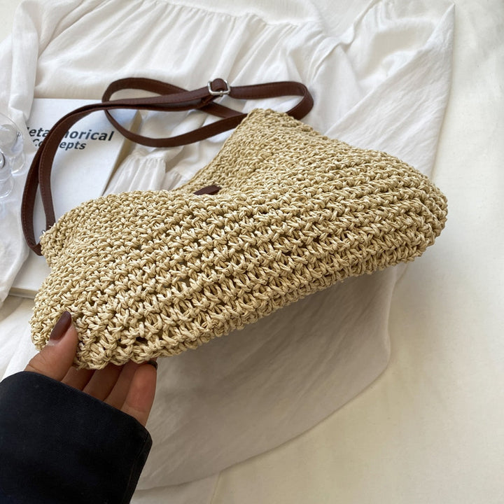 BOHO CHIC | Trendy bohemsk veske | Håndlaget design skulderveske | Sterk og stilig