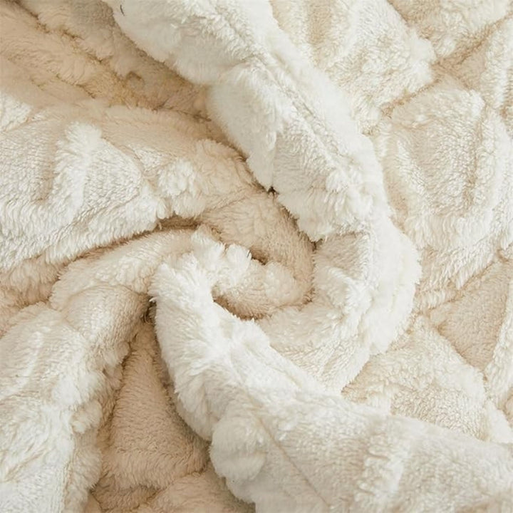 Skanto | Snuggle Sherpa Plush Sofa Protector Cover