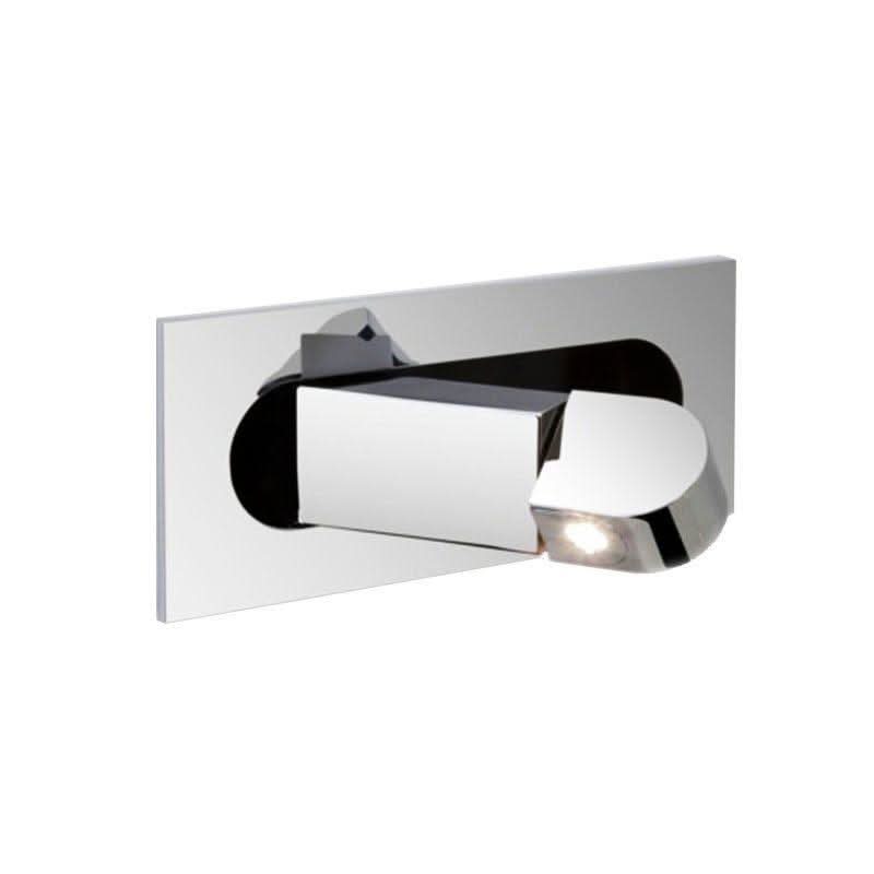 Verstellbare LED-Wandleseleuchte am Bett