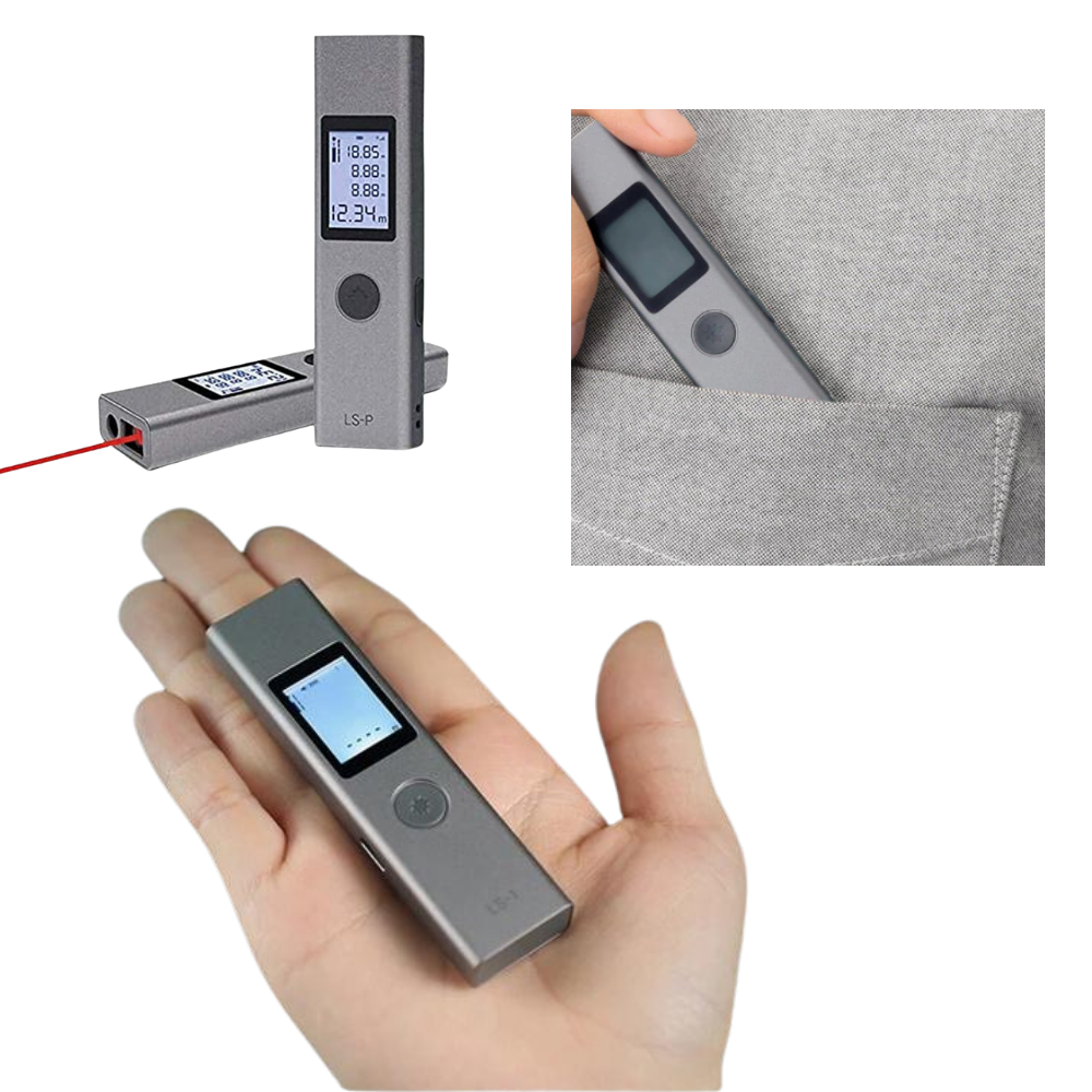 Intelligent digital avstandsmåler med laser