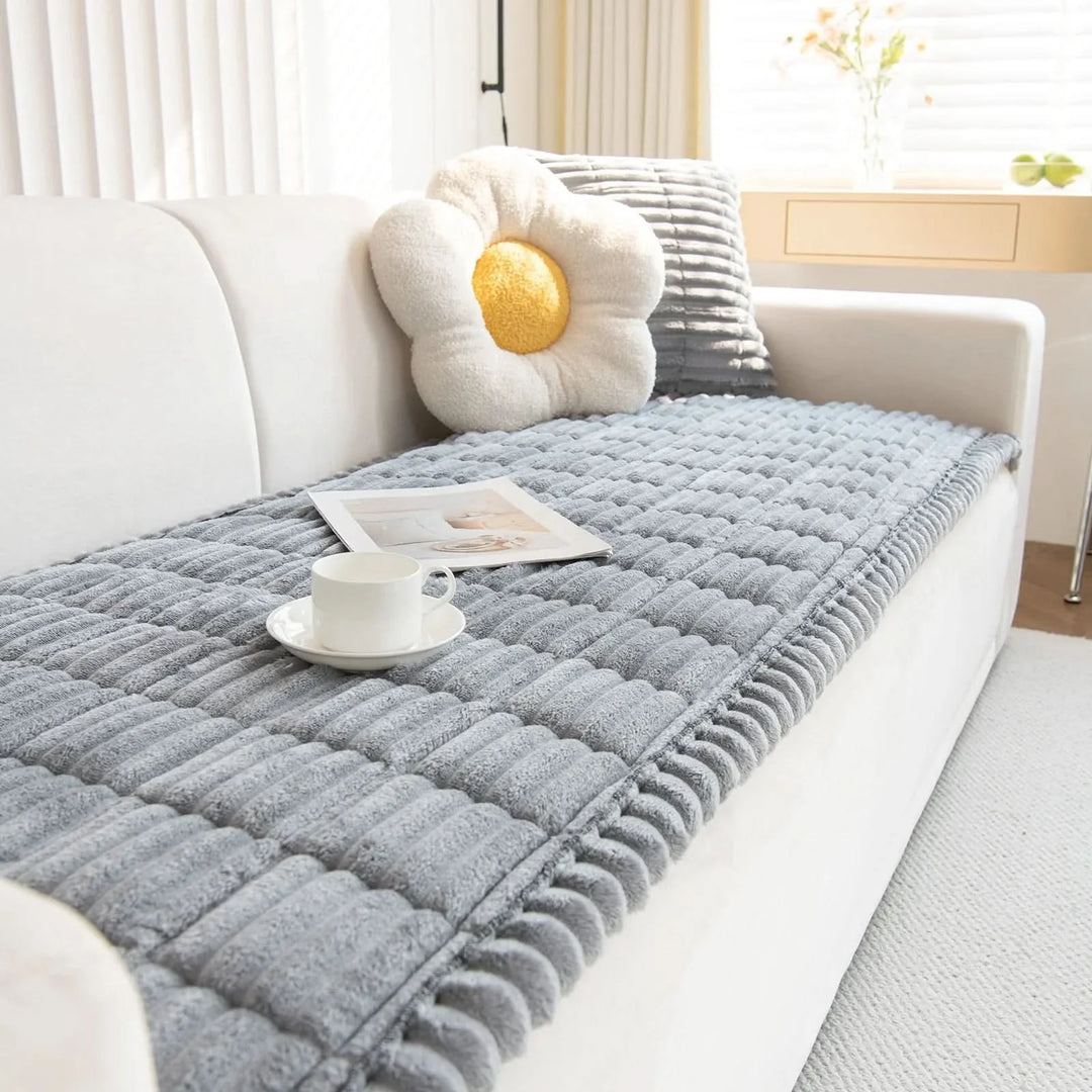 Skanto | WarmHaven - Premium-Jacquard-sofa trekk for helårs komfort