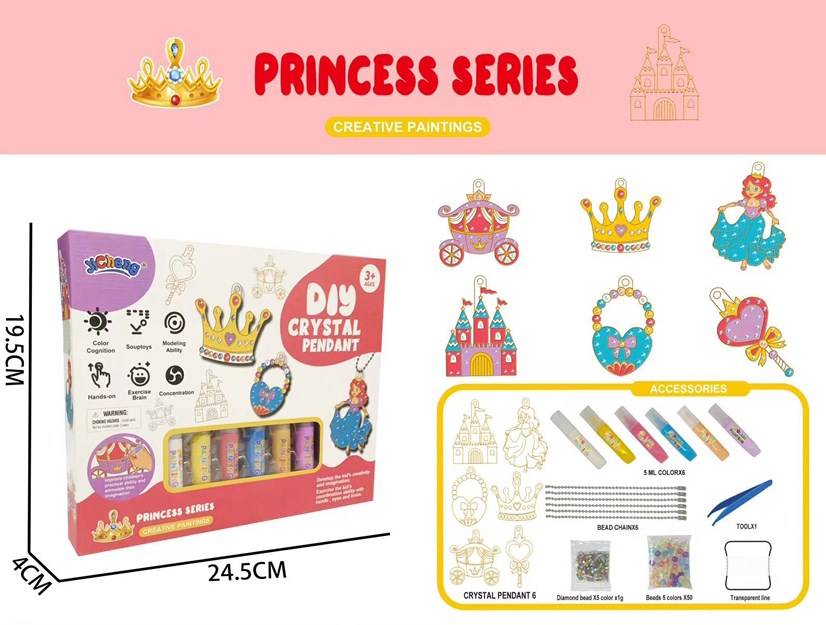 Norvo | SparkleCharm | Magisk kreativitet for små kunstnere - DIY krystallanheng håndverkssett