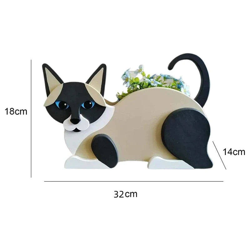 Skanto | Katt-formet DIY Hagepotte - KittyKraft