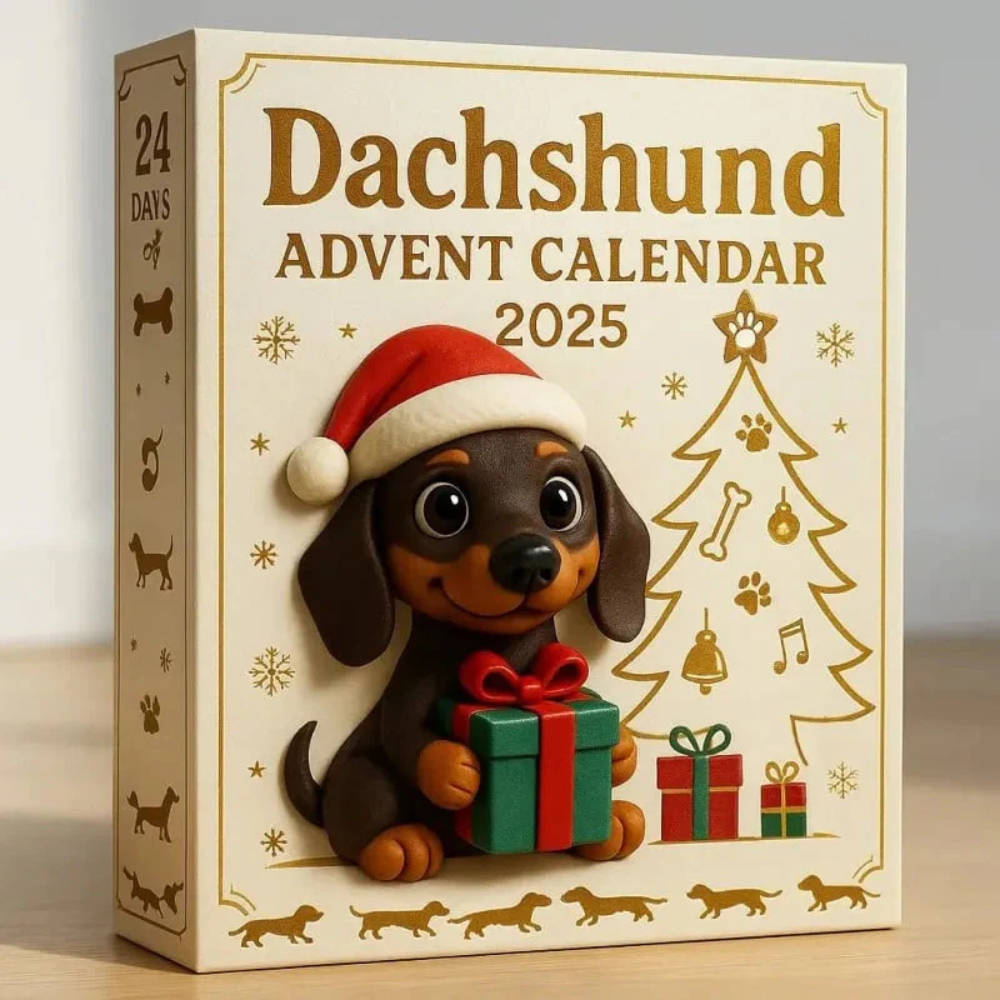 Skanto | Hund Advent Calendar Julegave Samlefigurer Sett