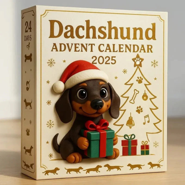 Skanto | Hund Advent Calendar Julegave Samlefigurer Sett