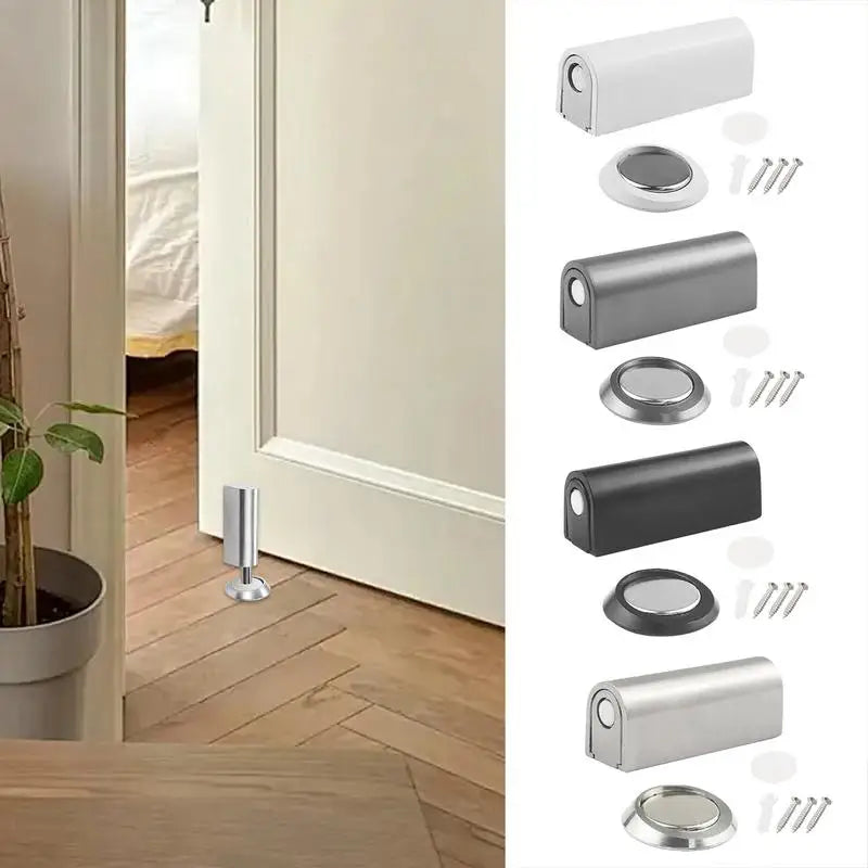 Magnetisk dørstopper laget av rustfritt stål Skanto