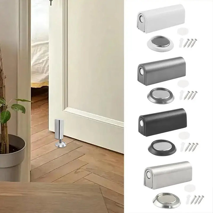 Magnetisk dørstopper laget av rustfritt stål Skanto