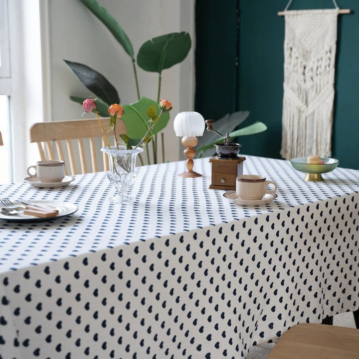 Skanto | Prikket Hjerte Bordduk