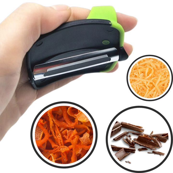 Dobbelfinger frukt og grønnsaksskreller