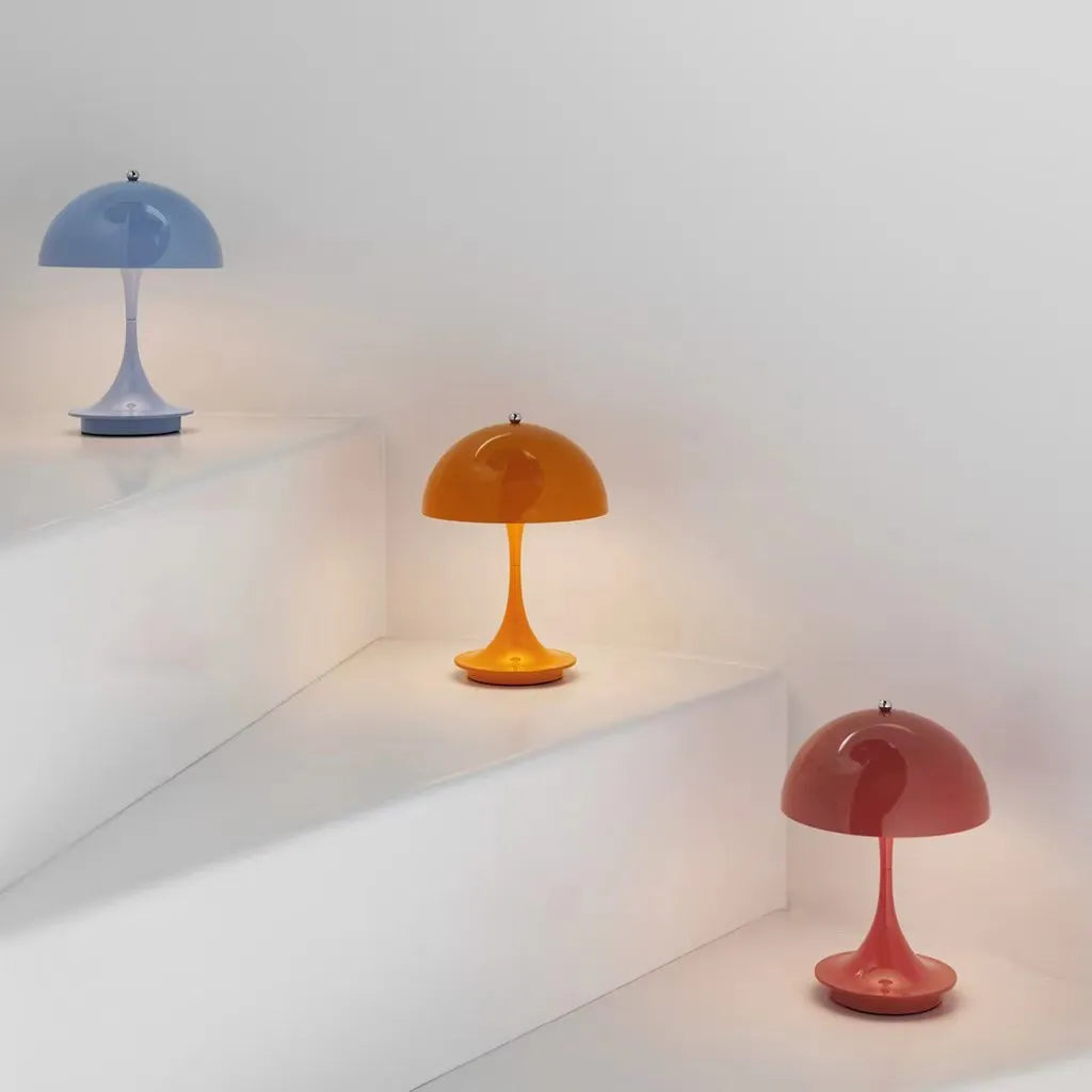 GarduruLED Oppladbar Bordlampe | Trådløs | Atmosfærisk Lys for Stue & Soverom