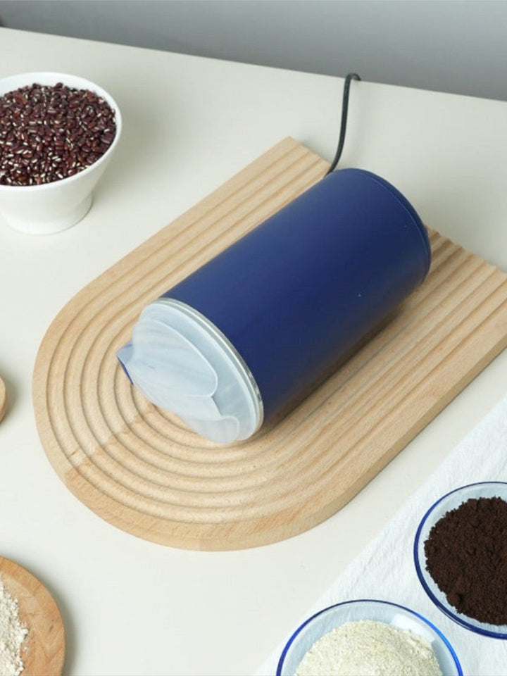Bærbar elektrisk kaffekverner 600 ml – kaffebønnekverner med sikkerhetsmekanisme og kniver av rustfritt stål | Skanto