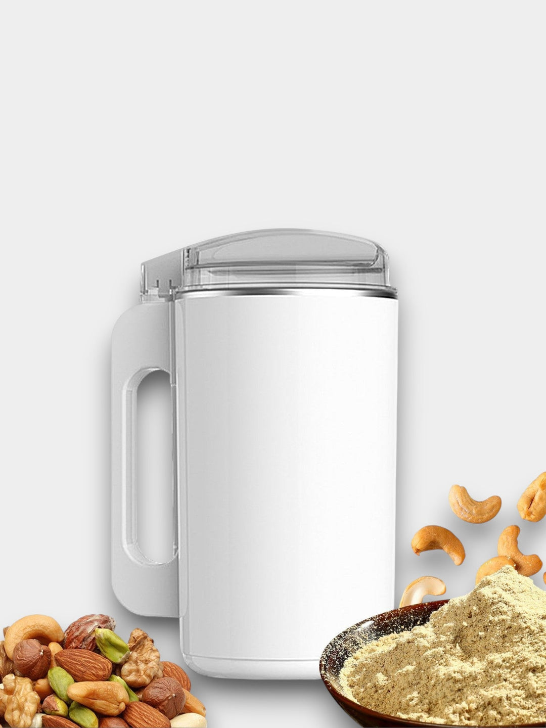 Bærbar elektrisk kaffekverner 600 ml – kaffebønnekverner med sikkerhetsmekanisme og kniver av rustfritt stål | Skanto